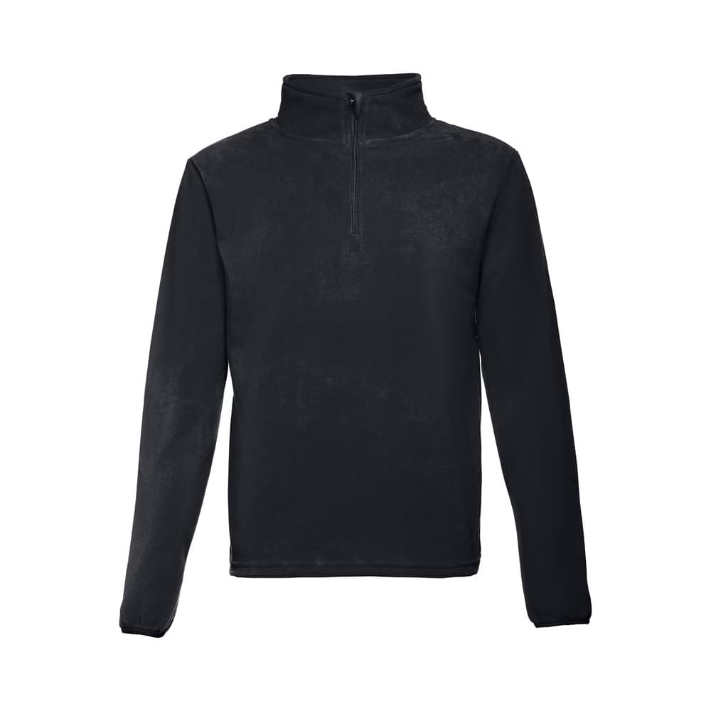 THC VIENNA. Pull polaire col zippé unisexe