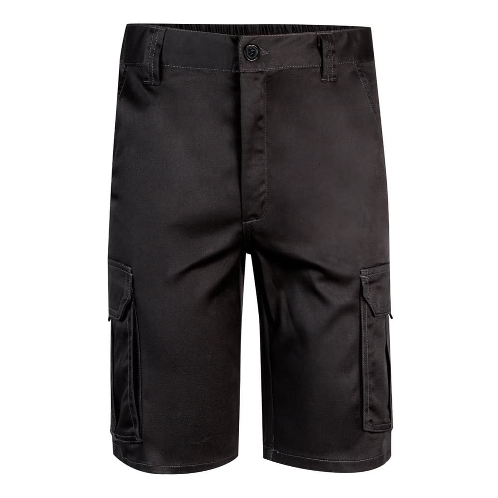 VL HEBE. Bermuda stretch, multipoches (240g/m²), en coton (46%), EME (38%) et polyester (16%)