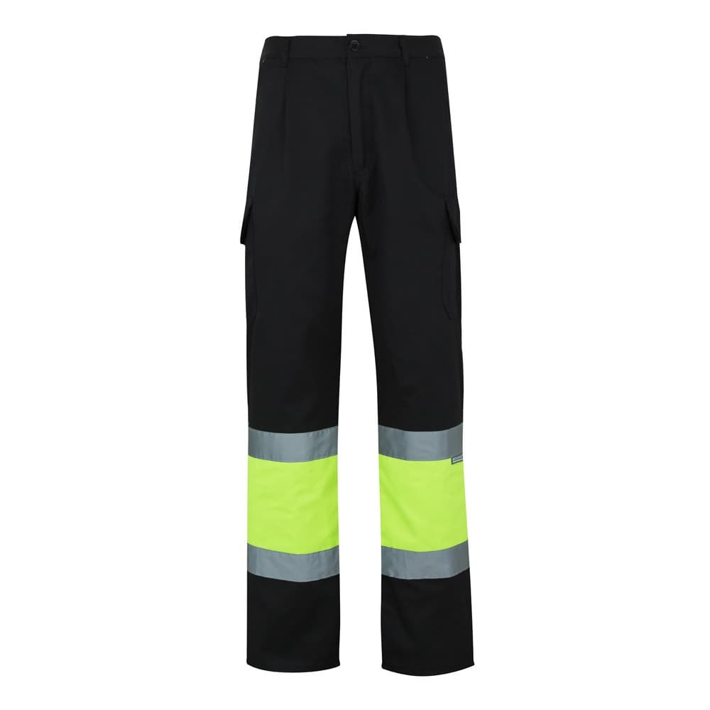 VL POSEIDON LARGE. Pantalon bicolore en sergé multipoches (210g/m²), en coton (20%) et polyester (80%)