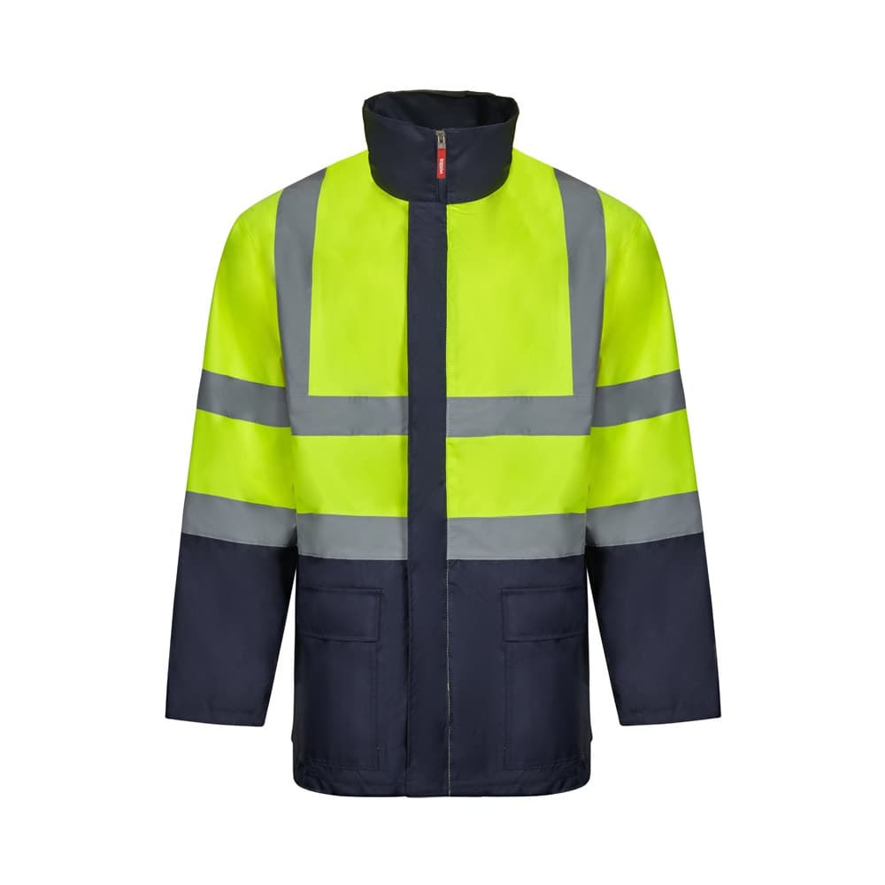 VL JUNO. Two-tone 4-in-1 parka (180g/m²), in polyester (100%) with PU coating