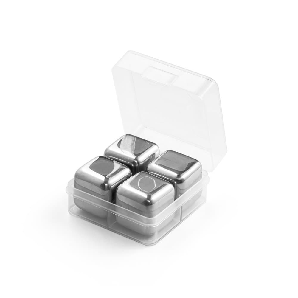 GLACIER. Conjunto de cubos reutilizáveis em aço inoxidável — Fotografia 1