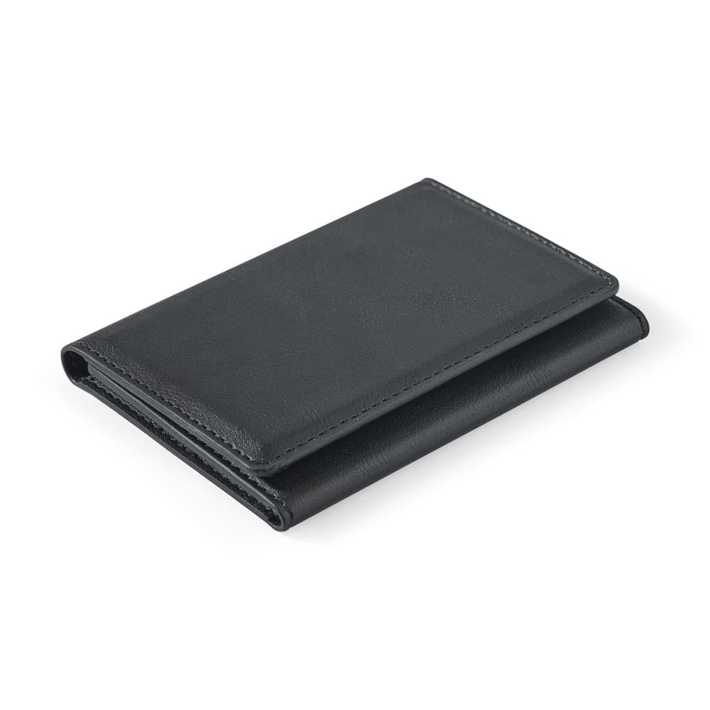 HARALD. Carteira magnética em PU de grande capacidade com bloqueio RFID